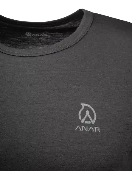 Anar Muorra M's Merino T-Shirt Black - Aluspaidat - 6438014261195 - 2