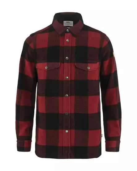 Fjällräven Canada Shirt M #L Red - Kauluspaidat ja flanellit - 7392158891825 - 1