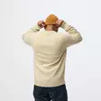 Fjällräven Logo Knit Sweater M Light Beige - Paidat - 7323451199585 - 4