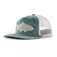 Patagonia Fly Catcher Hat Fitz Roy Trout Blue Sage - Lippikset - 198077683575 - 1