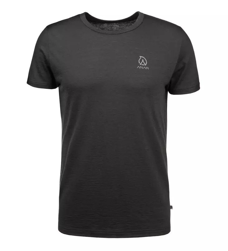 Anar Muorra M's Merino T-Shirt Black - Aluspaidat - 6438014261195 - 1
