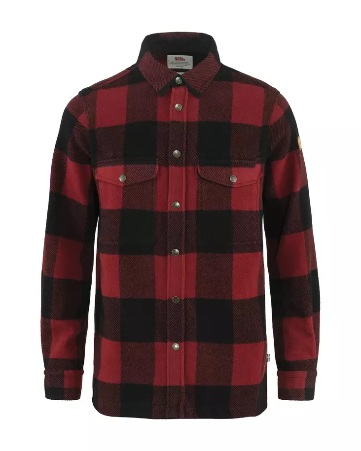 Fjällräven Canada Shirt M #L Red - Kauluspaidat ja flanellit - 7392158891825 - 1