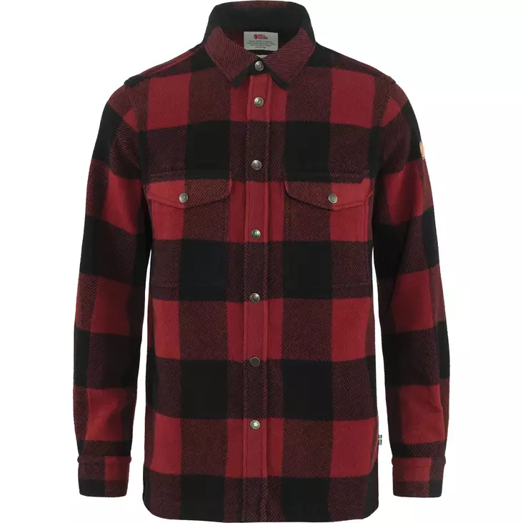Fjällräven Canada Shirt Red - Kauluspaidat ja flanellit - 7392158891825 - 1