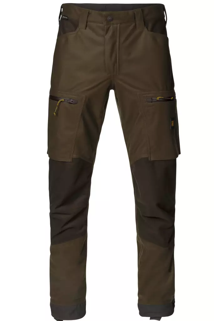 Härkila Forest Hunter GTX Trousers Hunting Green-Shadow Brown - Retkeilyhousut - 5714733631695 - 1