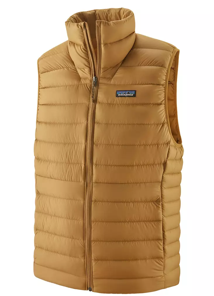 Patagonia Mens Down Sweater Vest Raptor Brown - Liivit - 196924693135 - 1