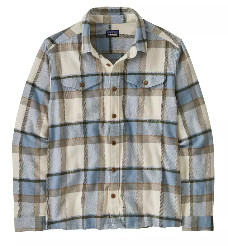 Patagonia Mens Fjord Flannel Shirt Natural - Paidat - 196924487925 - 1