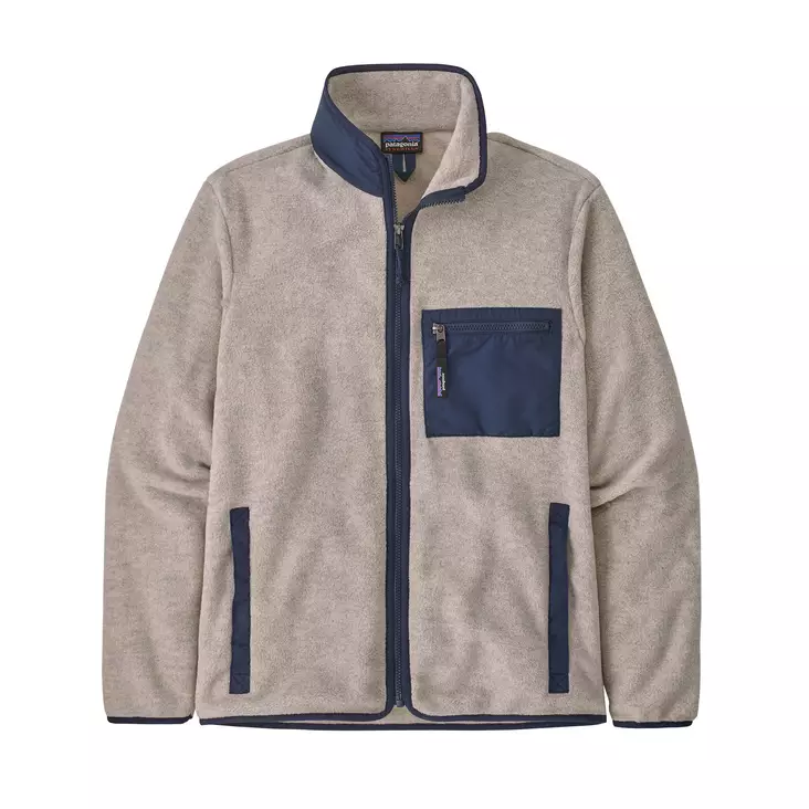 Patagonia M's Synchilla Fleece Jacket Oatmeal Heather - Fleecetakit - 195699295315 - 1