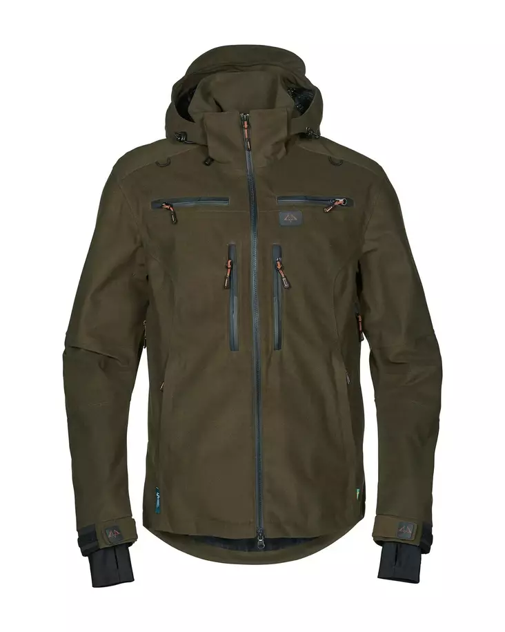 Ridge 3 Hunting Jacket Forest Green 50 - Vedenpitävät kuoritakit - 7330144047405 - 1