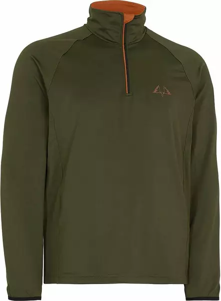 Swedteam Ridge Antibite Half-Zip M Green - Aluspaidat - 7330144029036 - 1