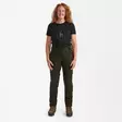 Deerhunter Lady Tatra Trousers Loden Wood - Naisten housut - 5702827222256 - 5