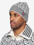 Devold Svalbard Wool Beanie Offwhite/anthracite - Pipot - 7028567702246 - 2