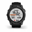 Garmin Fenix 7X Sapphire Solar Hiilenharmaa DLC-titaani ja musta hihna - Kellot ja GPS - 0753759278236 - 6