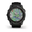 Garmin Fenix 7X Sapphire Solar Hiilenharmaa DLC-titaani ja musta hihna - Kellot ja GPS - 0753759278236 - 3