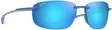 Maui Jim Hookipa Ultra - Metal Matte Blue Frame with Blue Hawaii Lens - Aurinkolasit - 603429081416 - 1