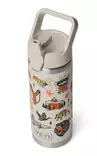 Yeti Rambler 18oz Straw Bottle Cape Summer Camp - Pullot, mukit ja kylmälaukut - 888830659106 - 2
