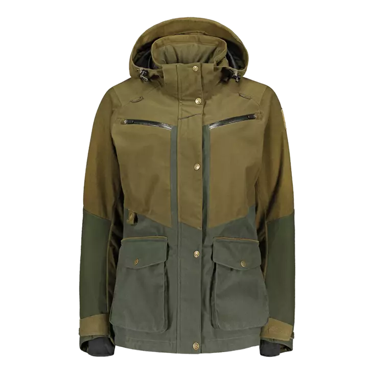 Anar Hirvas W's Hunting Jacket Green - Naisten takit - 6438014224206 - 1