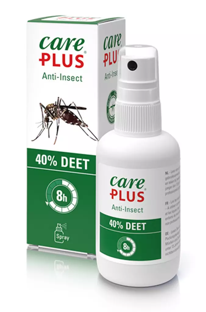 Care Plus Anti-insect Deet Spray 40% 60ml - Muut retkeilyvarusteet - 8714024329376 - 1
