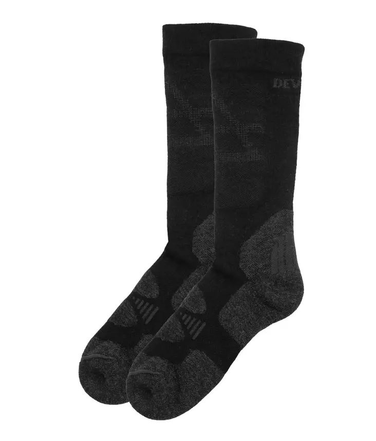 Devold Cross Country Merino Sock Black - Sukat - 7028567761526 - 1