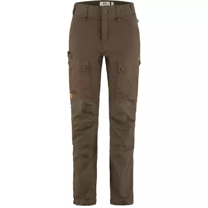 Fjällräven Forest Hybrid W Short Dark Olive - Retkeilyhousut - 7323450801236 - 1