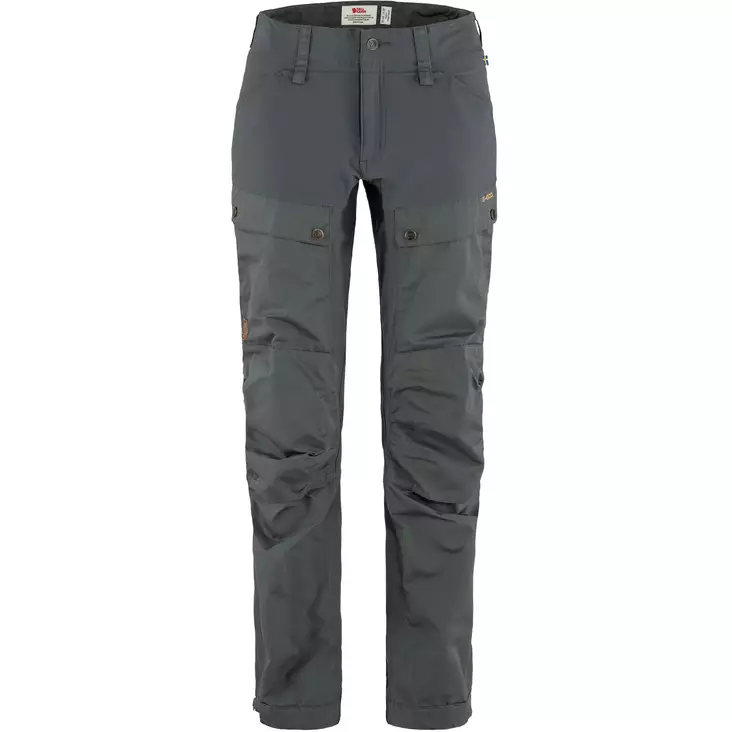 Fjällräven Keb Curved Womens Basalt - Naisten housut - 7323450799526 - 1