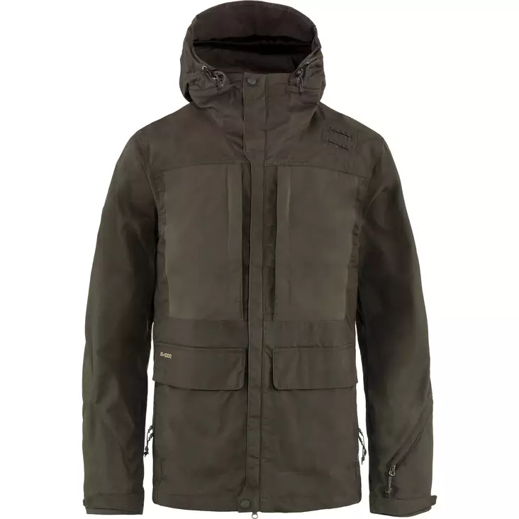 Fjällräven Lappland Hybrid Jacket Dark Olive - Retkeilytakit - 7323450161446 - 1