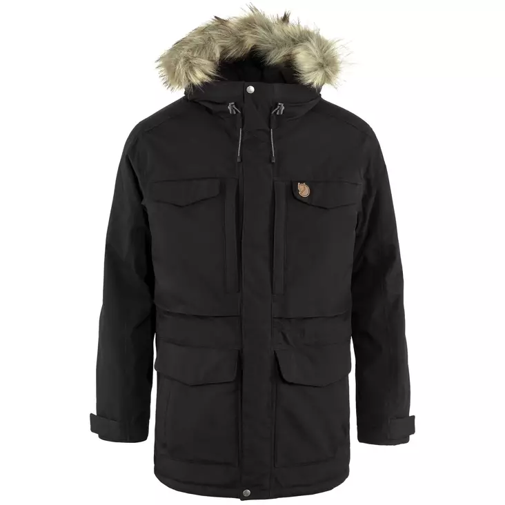 Fjällräven Nuuk Parka M Black - Retkeilytakit - 7323450789046 - 1
