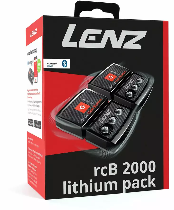 Lenz Heatpack 2.0 2000mAh Bluetooth - Käsineet - 9006729013506 - 1