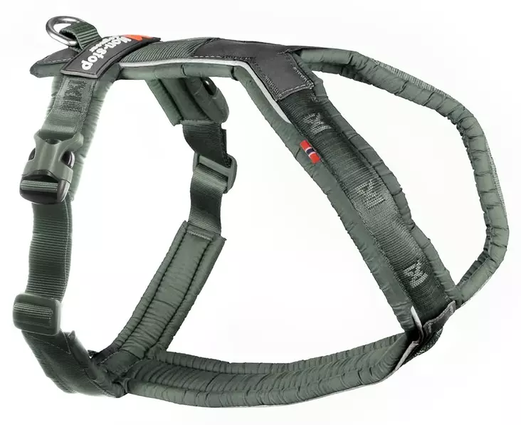 Non-stop Dogwear Line Harness 5.0 Green - Koirien valjaat - 7071652021746 - 1