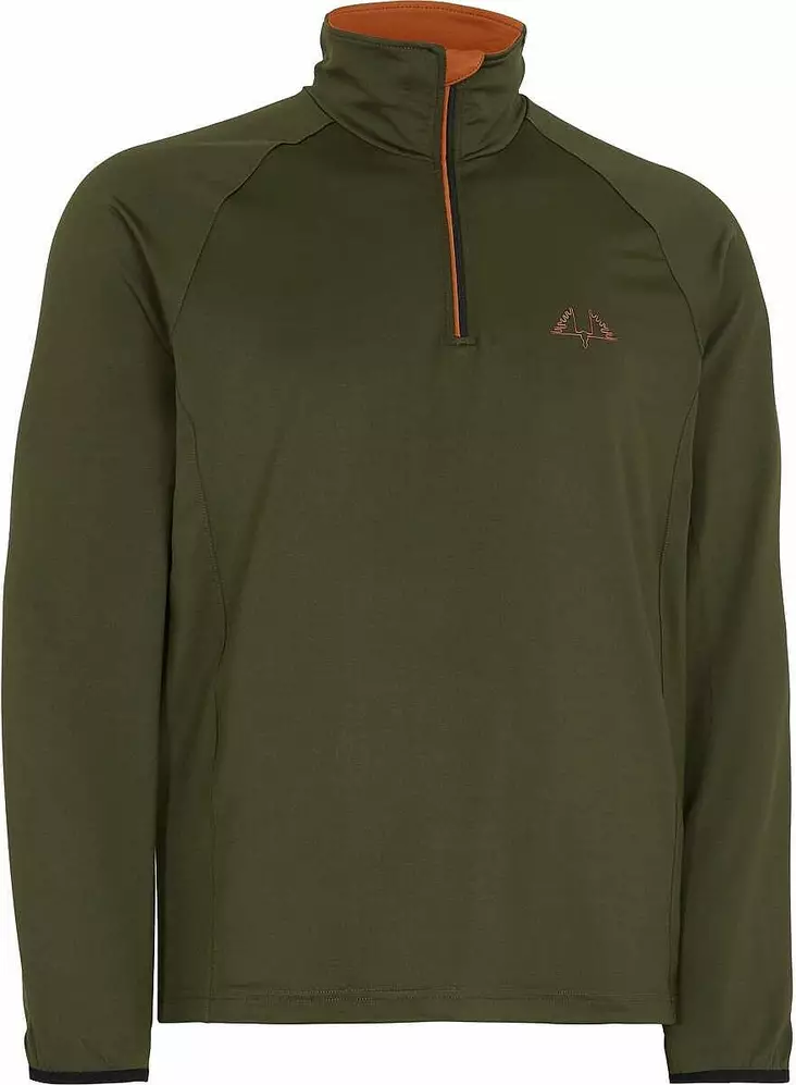 Swedteam Ridge Antibite Half-Zip M Green - Aluspaidat - 7330144029036 - 1