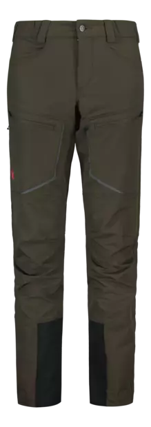 Alaska Chaser Womens Stretch Pant Brown - Naisten housut - 6438347047497 - 1