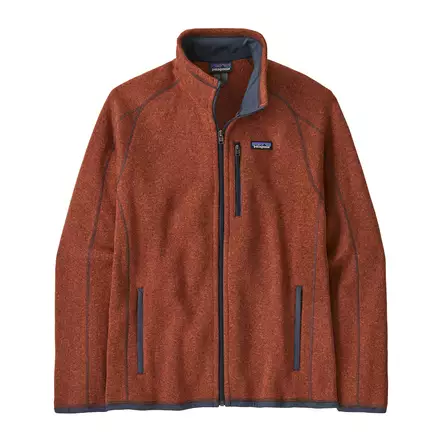 Patagonia M's Better Sweater Jacket Burnished Red - Fleecetakit - 196924717527 - 1