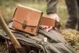 Fjällräven Singi Bino Bag Leather Cognac - Reput ja laukut - 7323450151447 - 3