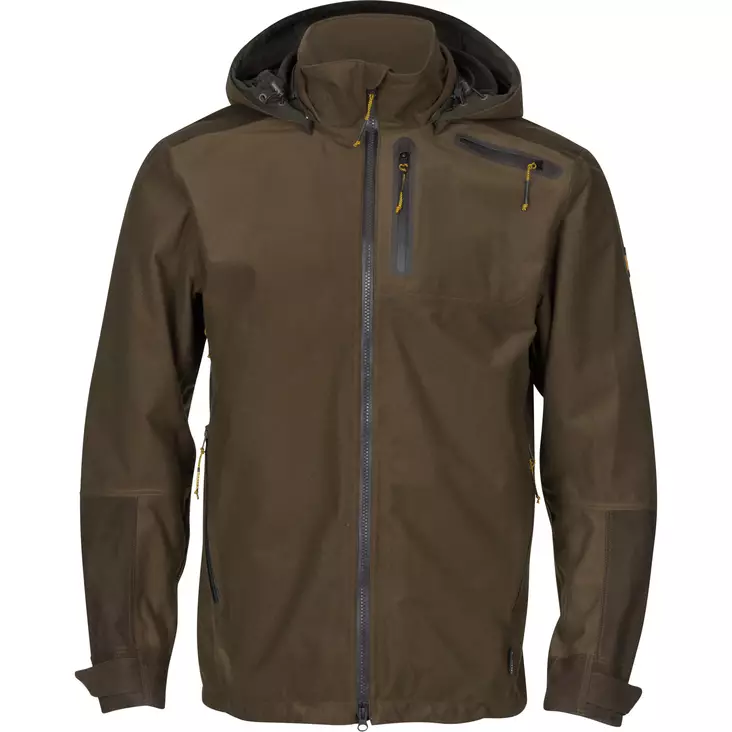 Härkila Forest Hunter GTX Jacket Hunting Green-Shadow Brown - Vedenpitävät kuoritakit - 5714733631367 - 1