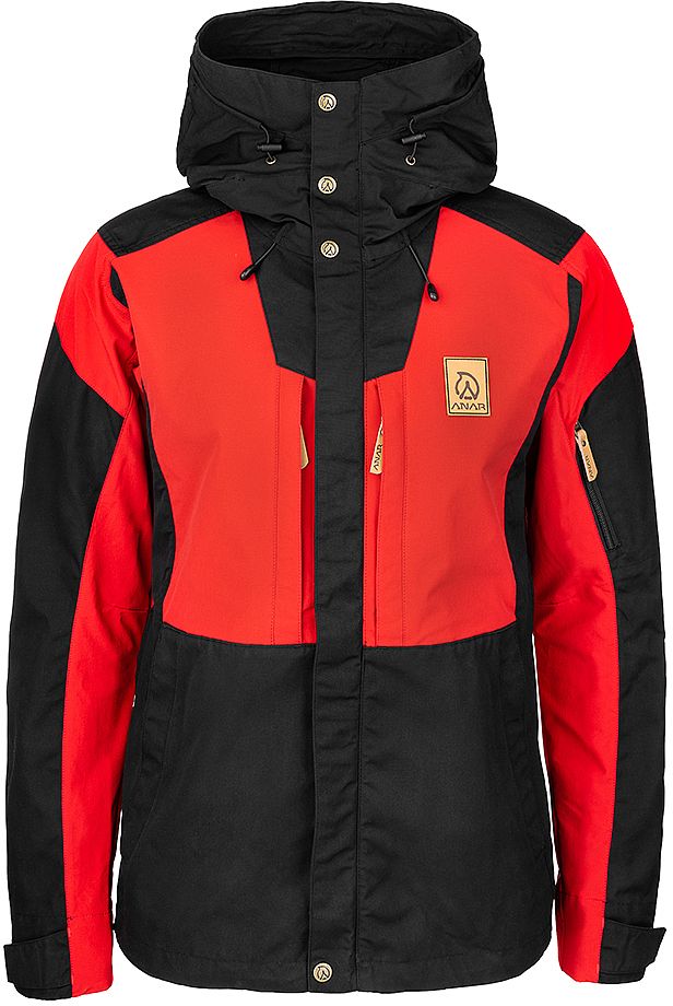 Anar Muorra M´s Jacket Black/Red - Retkeilytakit - 6438014295367 - 1