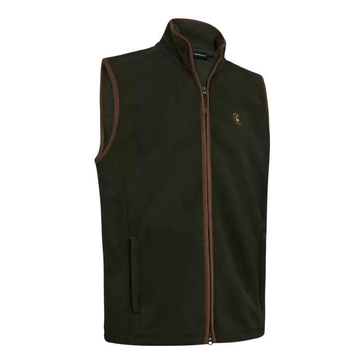 Deerhunter Cumbria Fleece Waistcoat Forest Ember - Liivit - 5702827241967 - 1