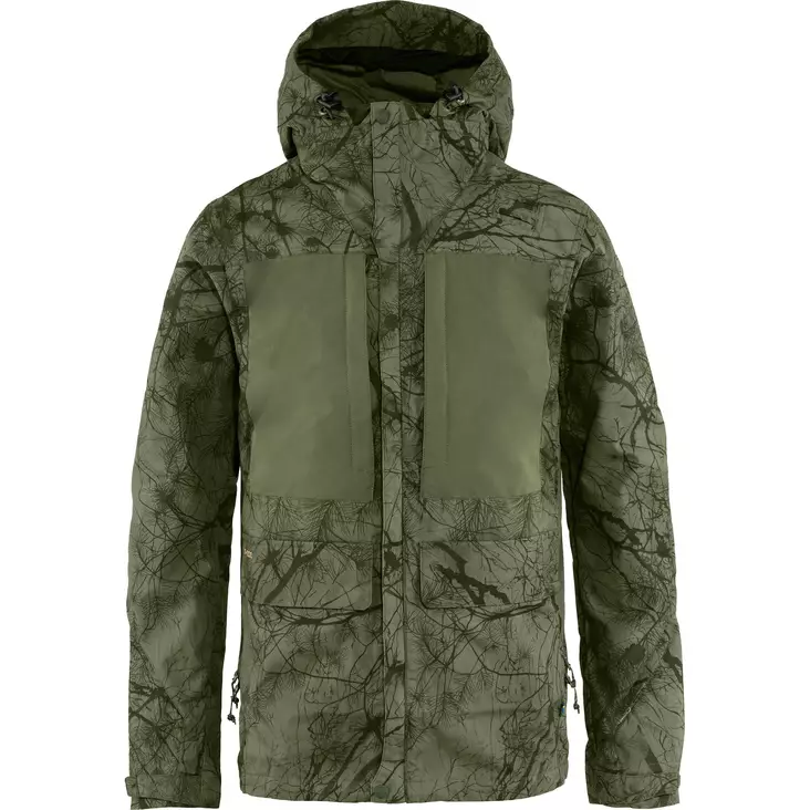 Fjällräven Lappland W Hybrid Camo Green - Naisten takit - 7323450543587 - 1