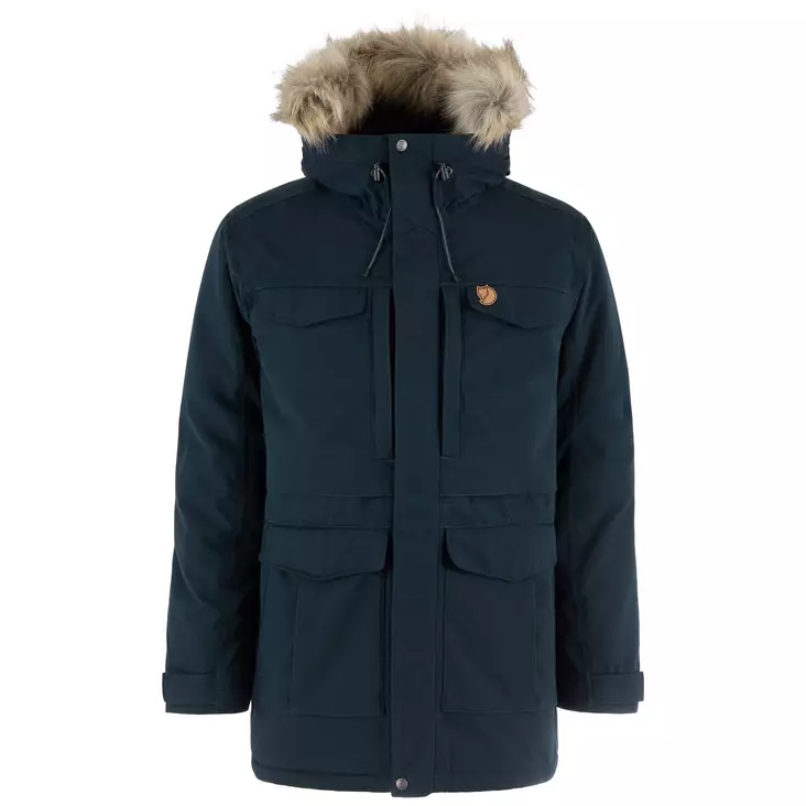 Fjällräven Nuuk Parka M Dark Navy - Retkeilytakit - 7323451207167 - 1