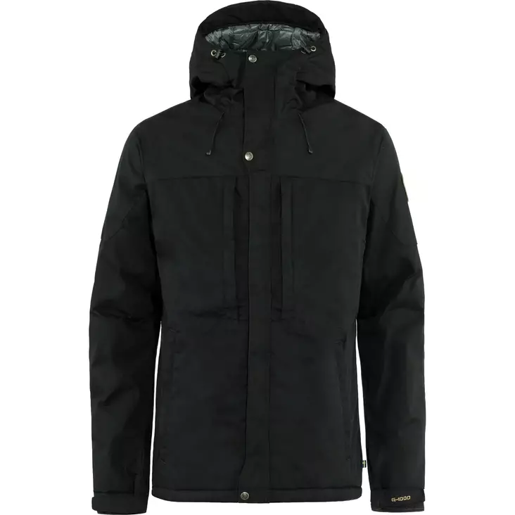 Fjällräven Skogsö Padded Jacket M Black - Untuva- ja välitakit - 7323450260477 - 1