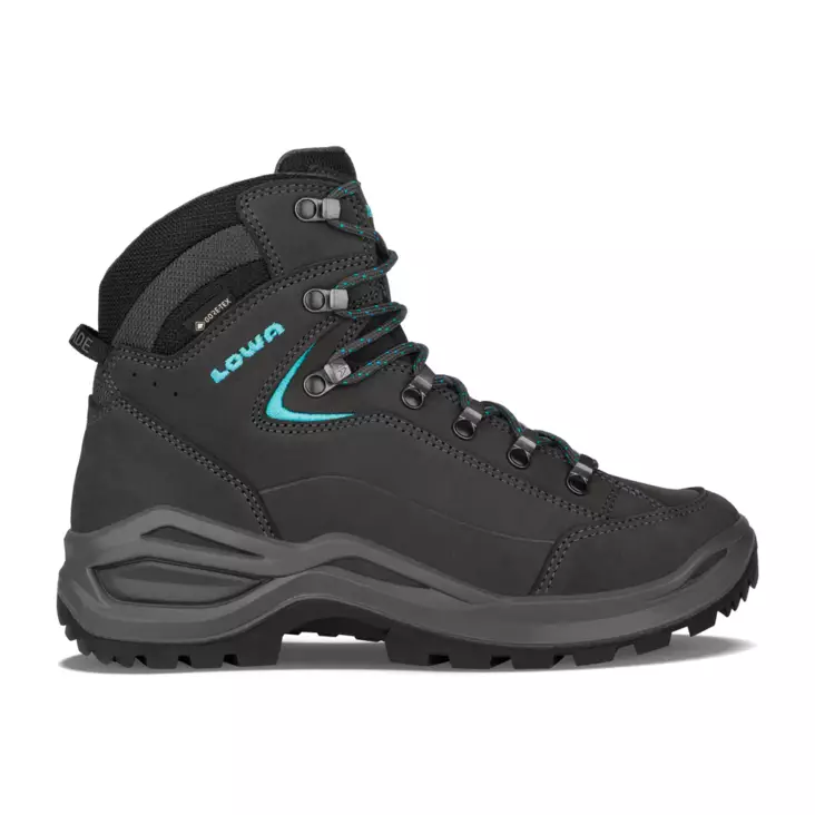 Lowa Renegade EVO GTX MID Ws Asphalt/Turquoise - Kengät - 4063606614077 - 1
