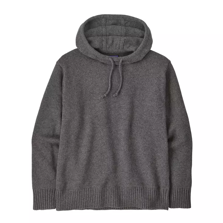 Patagonia M's Recycled Wool-Blend Hoody Hex Grey - Kauluspaidat ja flanellit - 195699989207 - 1