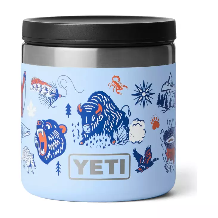 RAMBLER FOOD JAR 8 OZ BIGSKY SUMMER CAMP - Pullot, mukit ja kylmälaukut - 888830602997 - 1