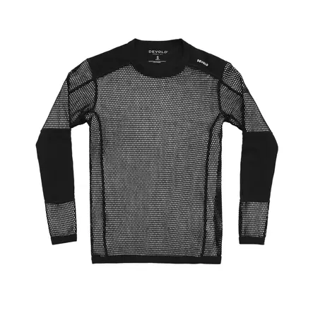 Devold Wool Mesh Pro Shirt Women's Black - Naisten alus- ja väliasut - 7028567755068 - 1