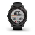 Garmin Fenix 7 Sapphire Solar Musta DLC-titaani ja musta hihna - Kellot ja GPS - 0753759278168 - 6