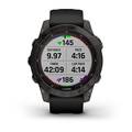Garmin Fenix 7 Sapphire Solar Musta DLC-titaani ja musta hihna - Kellot ja GPS - 0753759278168 - 9