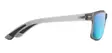 Maui Jim Pokowai Arch - Trans Matte Grey Frame with Blue Hawaii Lens - Aurinkolasit - 603429050498 - 2