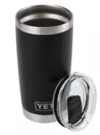 Yeti Rambler 20oz Tumbler Black - Pullot, mukit ja kylmälaukut - 888830306628 - 2
