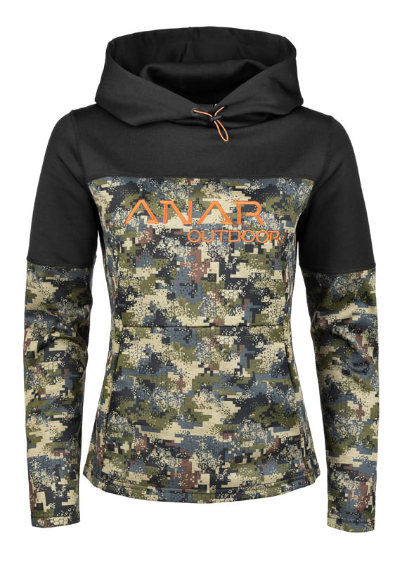 Anar Galda W's Camo Hoodie - Naisten paidat - 6438014281018 - 2