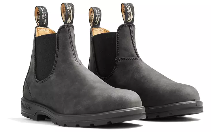 Blundstone 587 Classics Chelsea Boot Rustic Black - Kengät - 9315891452878 - 1
