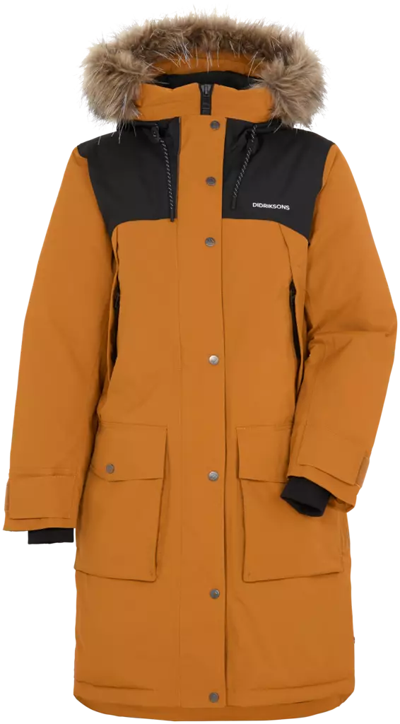 Didriksons Calla 2 WNS Parka Cayenne - Naisten takit - 7333371076248 - 1