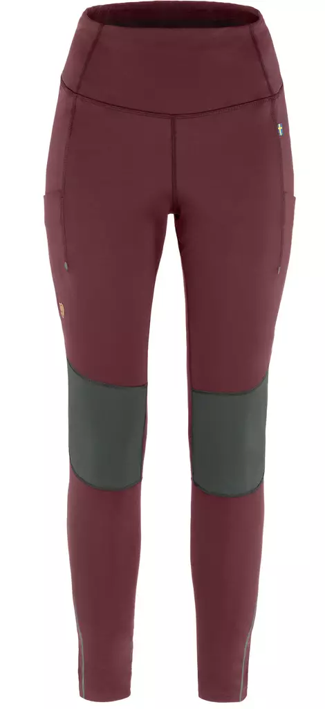 Fjällräven Abisko Värm Trekking Tights Port- Iron Gray - Naisten housut - 7323450786908 - 1
